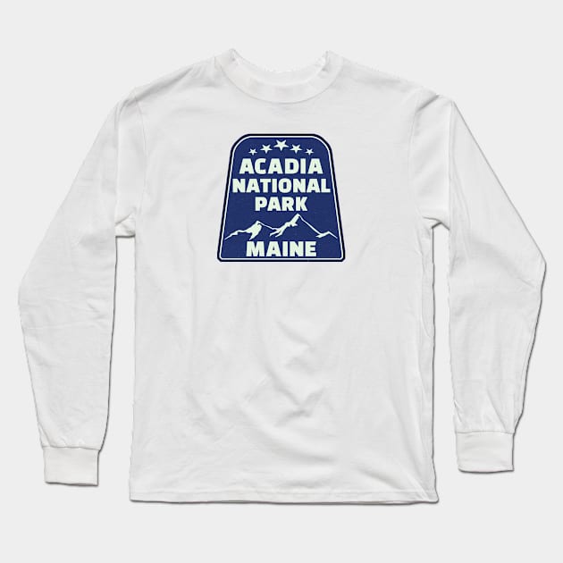Acadia National Park Maine Long Sleeve T-Shirt by heybert00